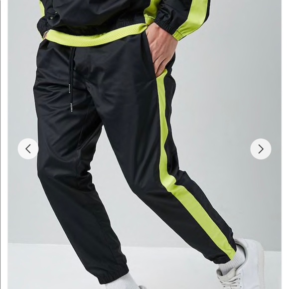 Forever 21 Other - Contrast Trim Windbreaker Joggers